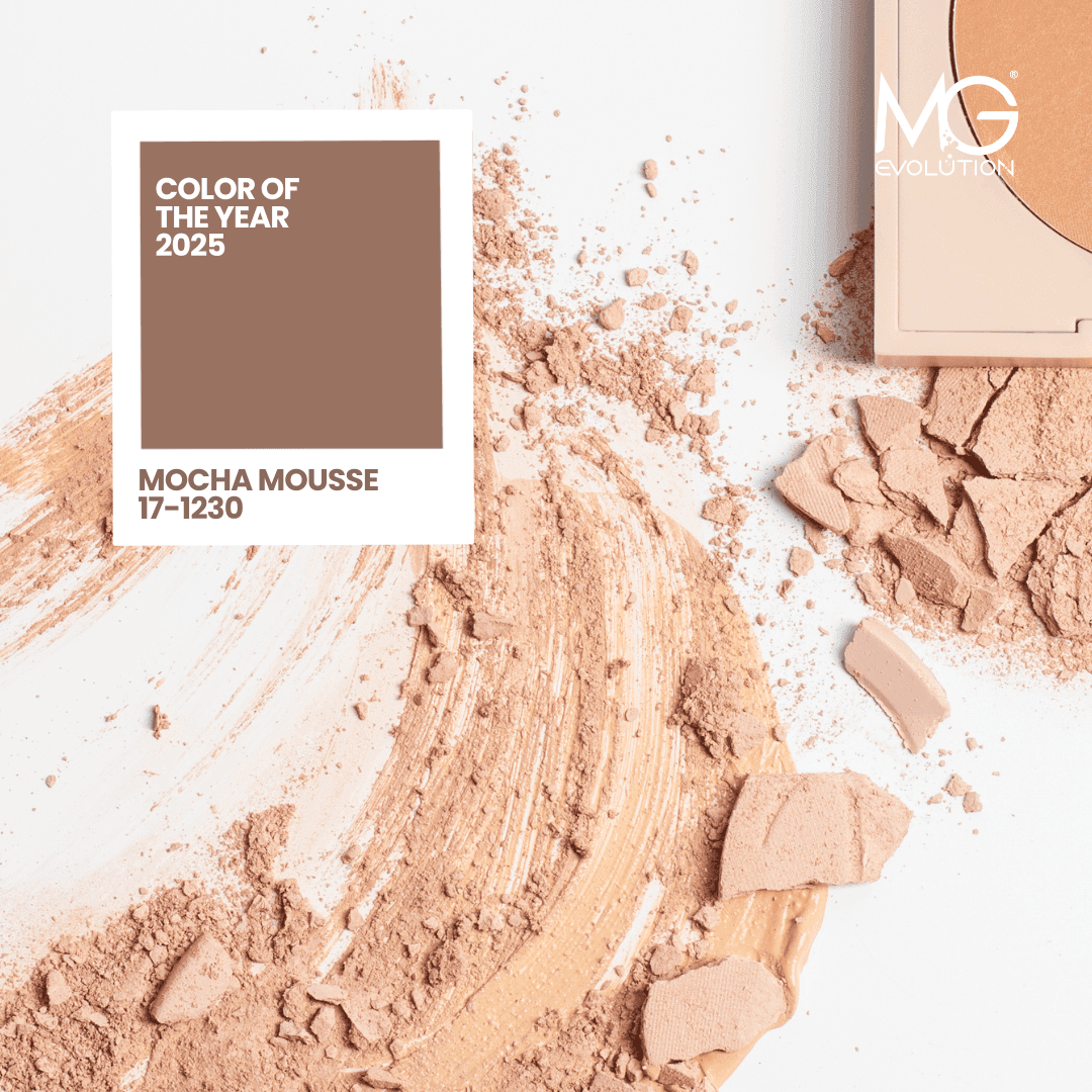 Kolor Roku 2025 Pantone- Mocha Mousse w Kosmetyce