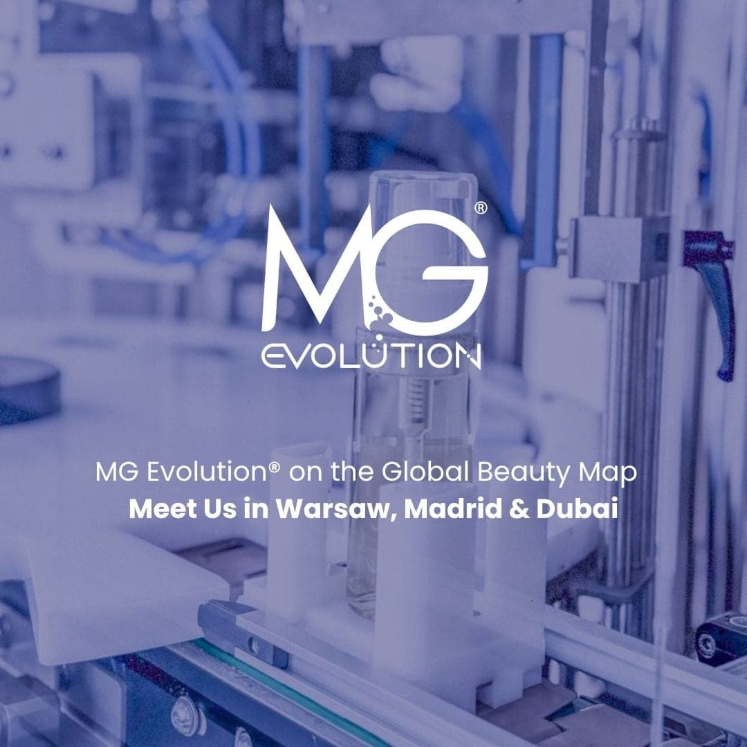 MG Evolution® na światowej mapie beauty – spotkaj nas w Warszawie, Madrycie i Dubaju