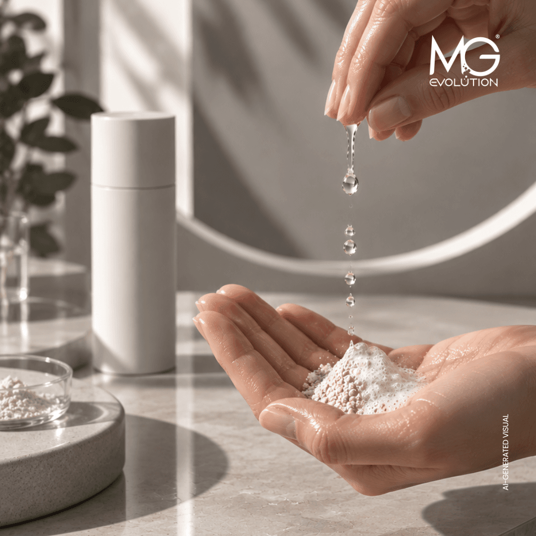 Waterless Beauty- Ein Kosmetikprodukt, das erst in Ihren Händen entsteht